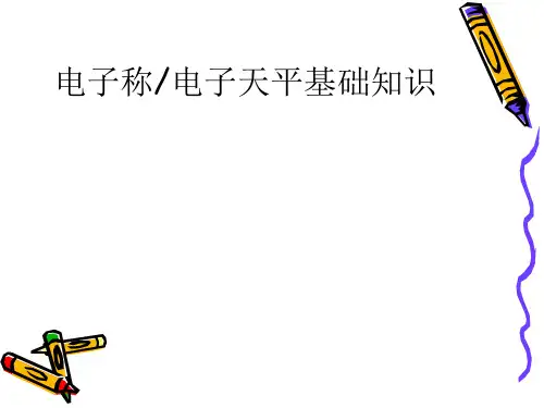 电子称基础知识