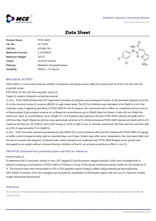 PYZD-4409_DataSheet_MedChemExpress