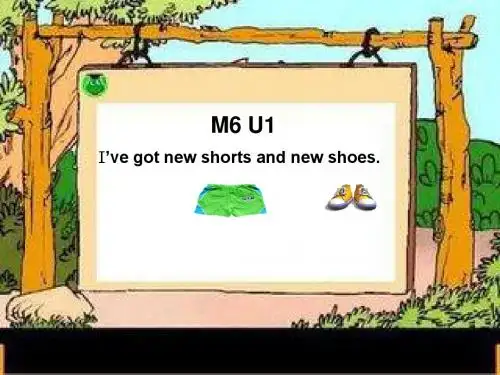 三年级英语上册Module6Unit1I’vegotnewshortsandnewshoesppt课件1外研版(一起)