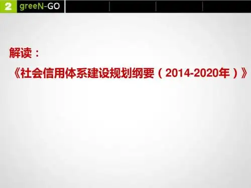 1组形式政策：诚信