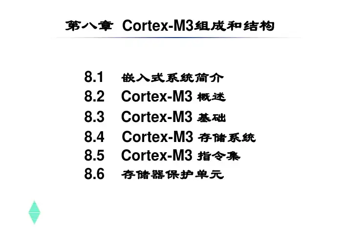 第8章-Cortex-M3组成和结构(上课版)