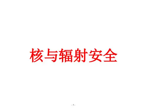 放射性物质限制及活度限值