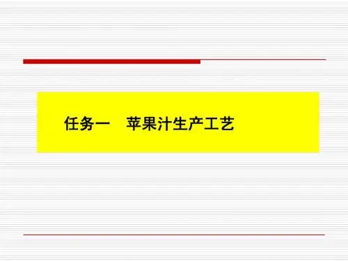 苹果汁