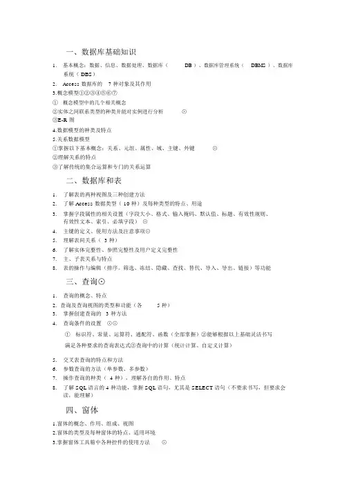 数据库基础知识 2