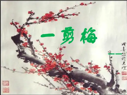 《一剪梅》李清照精品PPT课件