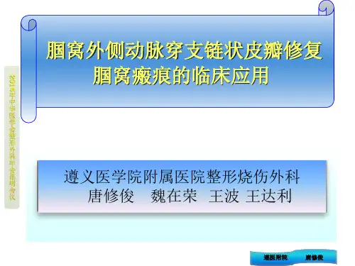 唐修俊-腘窝外侧动脉穿支皮瓣的临床应用