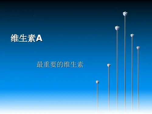 营养学基础知识 维生素A