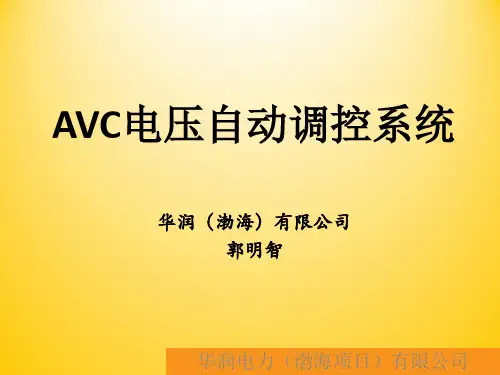 AVC自动控制系统-郭明智
