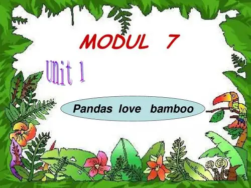 六年级英语上册 Module7 Unit2(1)课件 外研版