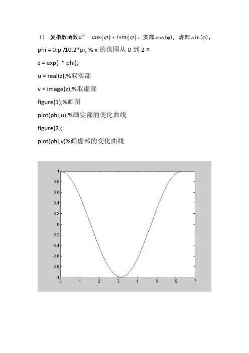 Matlab数字衍射光学实验(一)