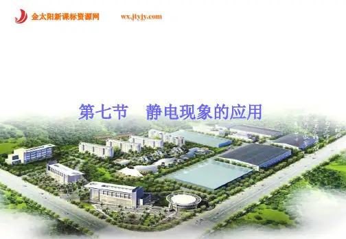 物理17《静电现象的应用》基础知识讲解(新人教版选修31) (1)PPT课件