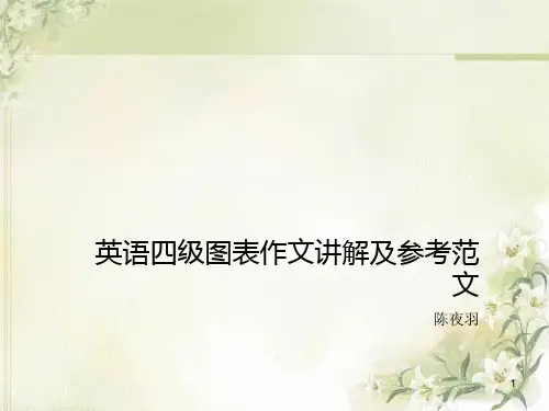 英语四级图表作文参考范文