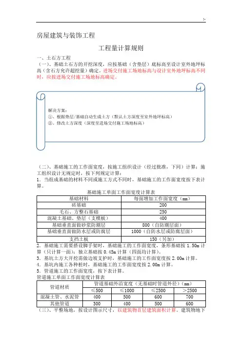 2017年度新定额规则对比