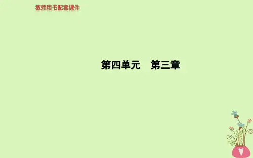 中考生物(人教版)一轮复习课件 第四单元第三章