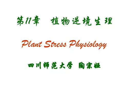 11_植物抗性生理