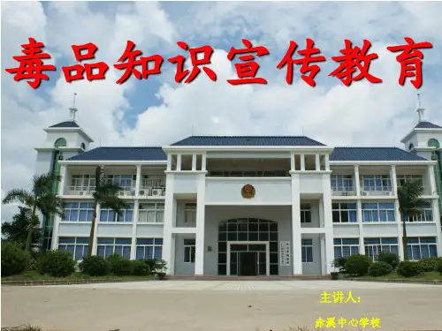 禁毒主题班会