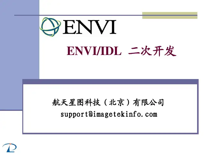 ENVI二次开发