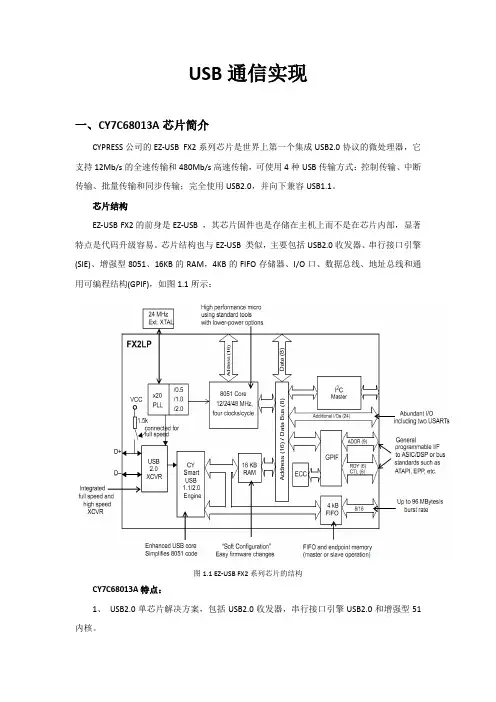 USB通信实现