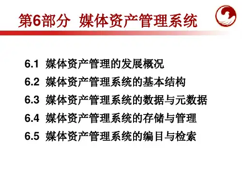 媒体资产管理系统的开发设计