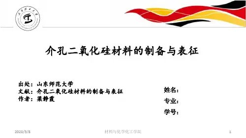 介孔二氧化硅材料1