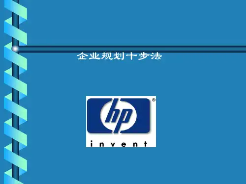 战略规划十步法