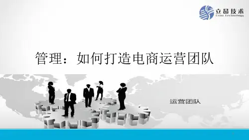 电商团队培训ppt课件
