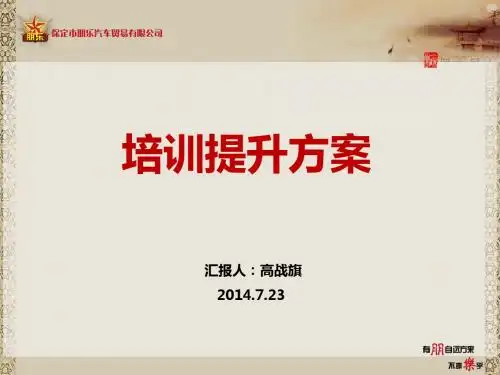 培训体系建设方案