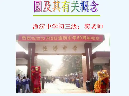 数学人教版九年级上册圆及其有关概念