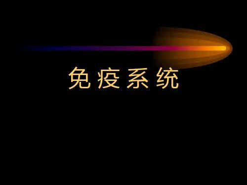 动物免疫学 免疫系统