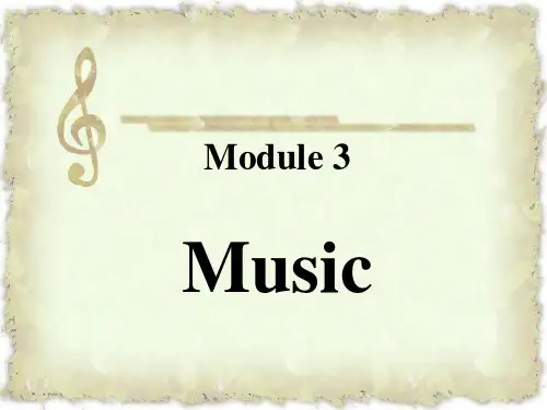 Module 3 Music-Reading课件-外研版必修2精品