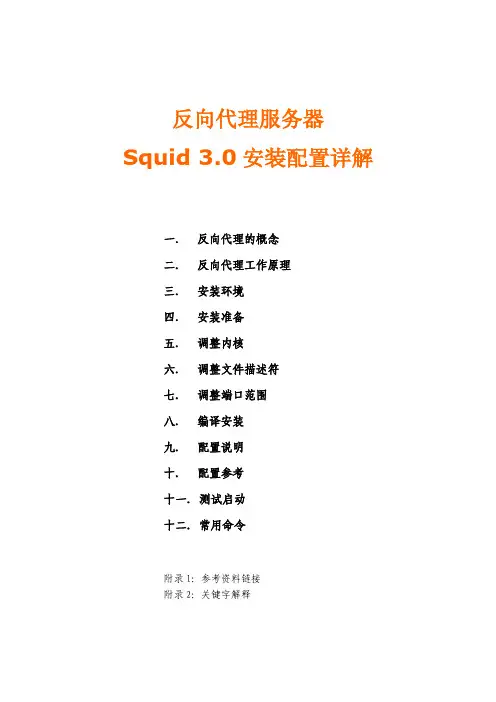 Squid 3 安装配置详解