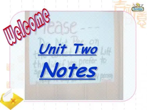 unit2 notes