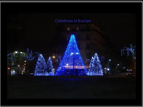 世界各地的圣诞夜景merry-christmas-in-eu
