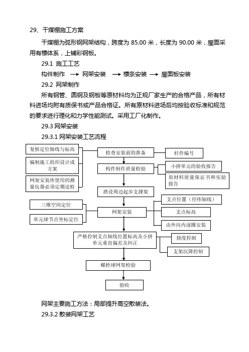干煤棚施工方案