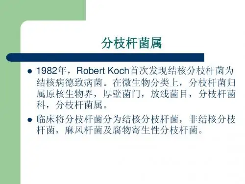 结核分枝杆菌
