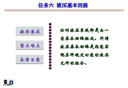 任务六 液压基本回路