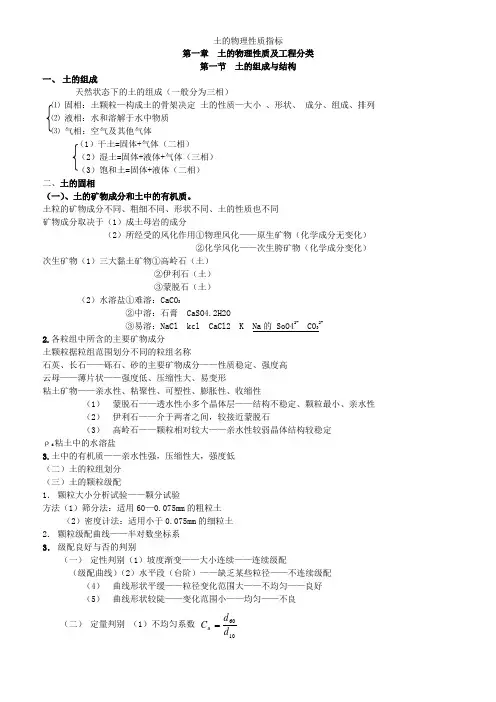 土的物理性质指标 2