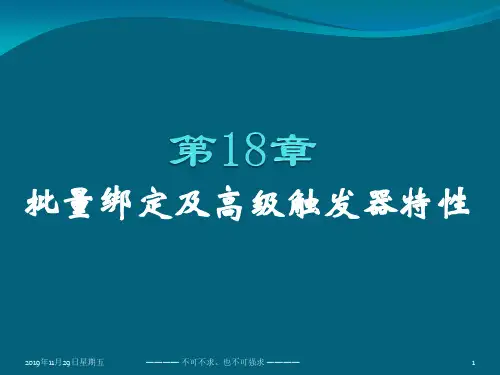 Oracle PLSQL从入门到精通 第18章