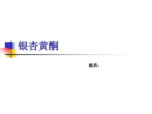 银杏黄酮