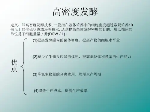高密度发酵