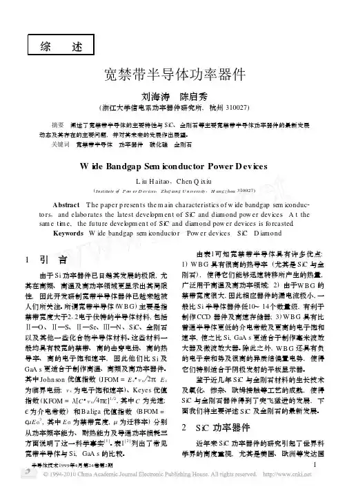 宽禁带半导体功率器件1