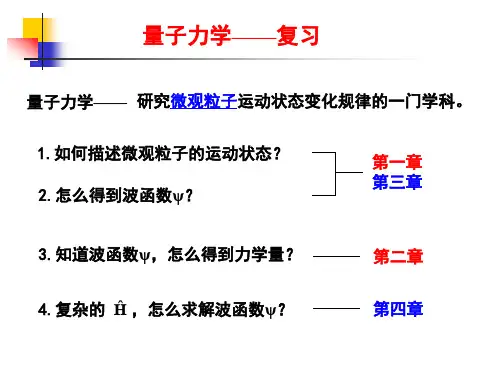 量子力学复习