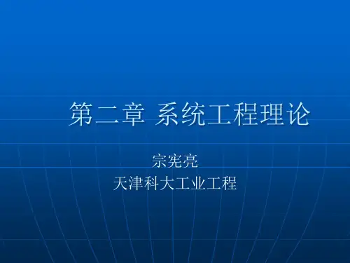 ch2系统工程理论