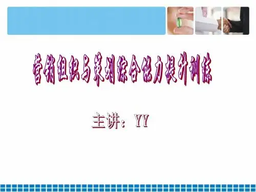 营销组织与策划综合能力提升训练