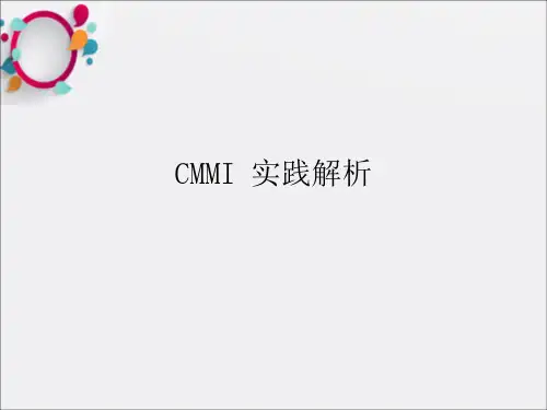 《CMMI概述》PPT课件