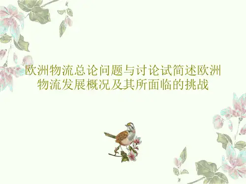 欧洲物流总论问题与讨论试简述欧洲物流发展概况及其所面临的挑战共35页文档