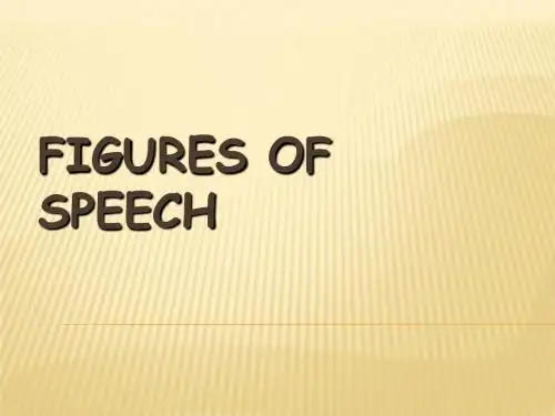 Figures of speech