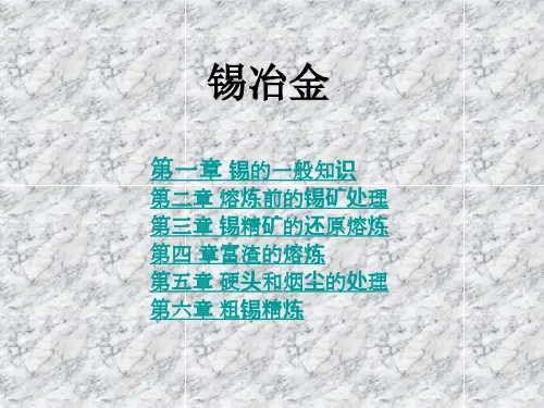 第八次课锡冶金.pptx