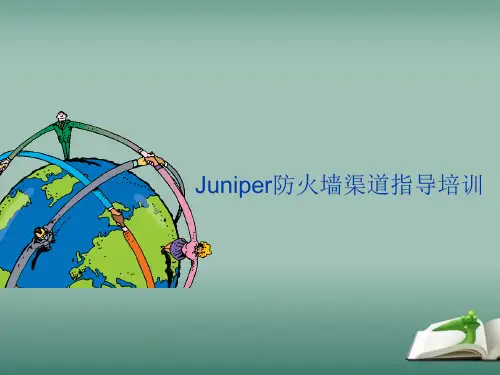 Juniper防火墙渠道指导培训
