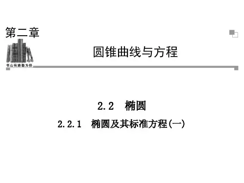 高中数学人教A选修2-1同步辅导与检测：2.2.1椭圆及其标准方程1